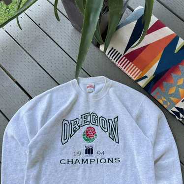 Nutmeg × Vintage vintage Oregon ducks sweatshirt - image 1