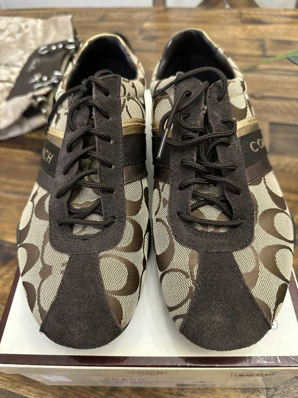 Coach Brown Coach Sneakers - image 3