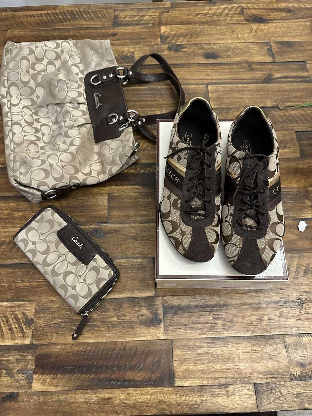 Coach Brown Coach Sneakers - image 6