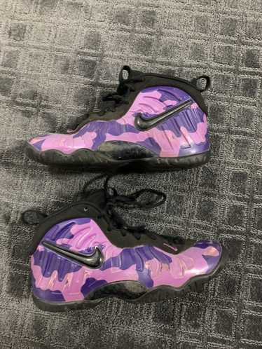 Jordan Brand × Nike Purple Camo foam posite