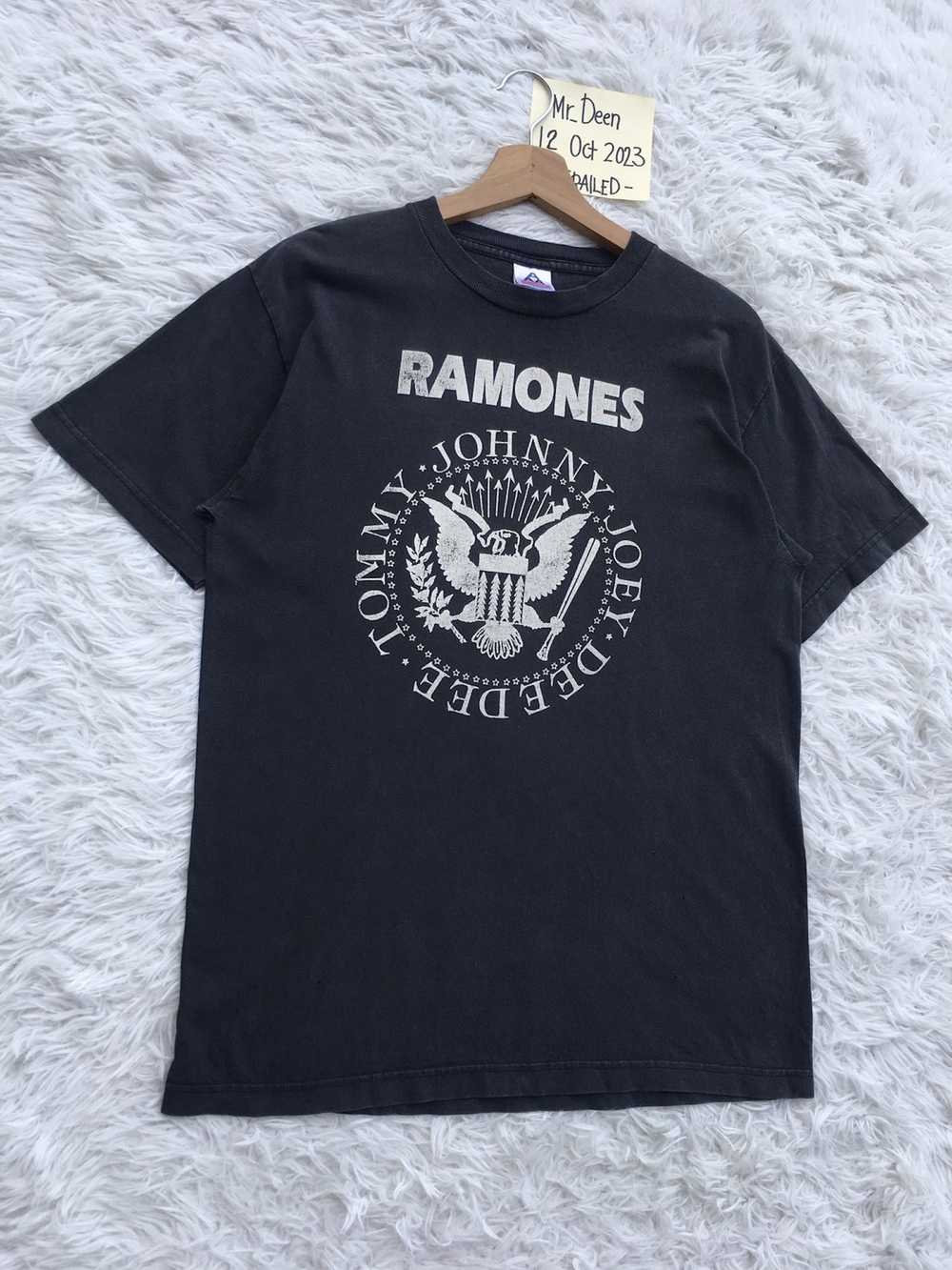 Band Tees × Rock T Shirt Rare Vintage Ramones Tsh… - image 2
