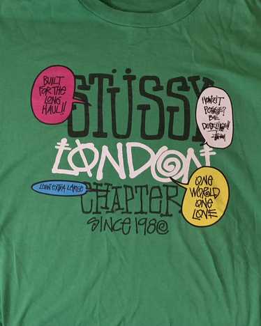Hype × Streetwear × Stussy Stussy London shirt si… - image 1