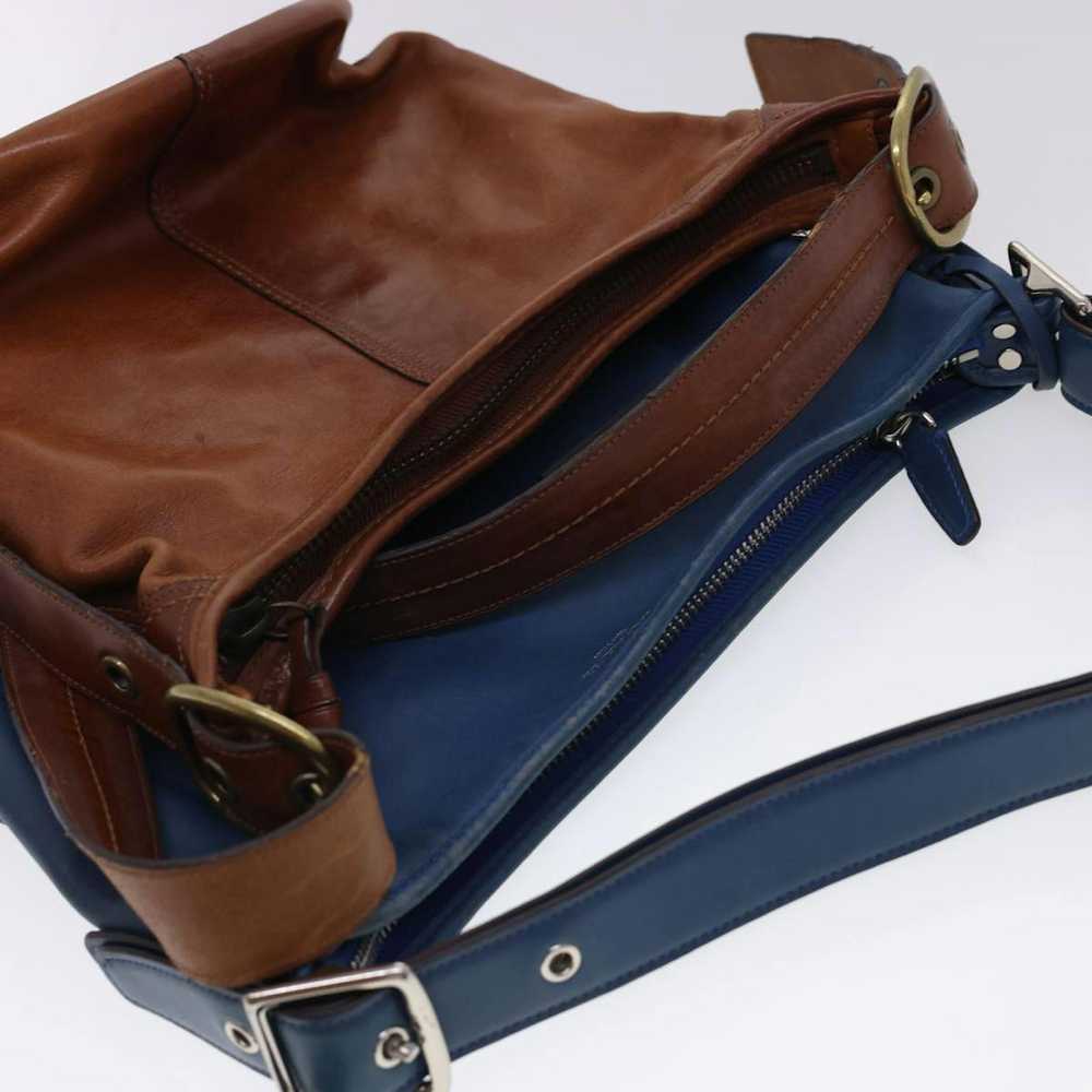 Coach Coach Shoulder Bag Leather 2Set Brown Blue … - image 3