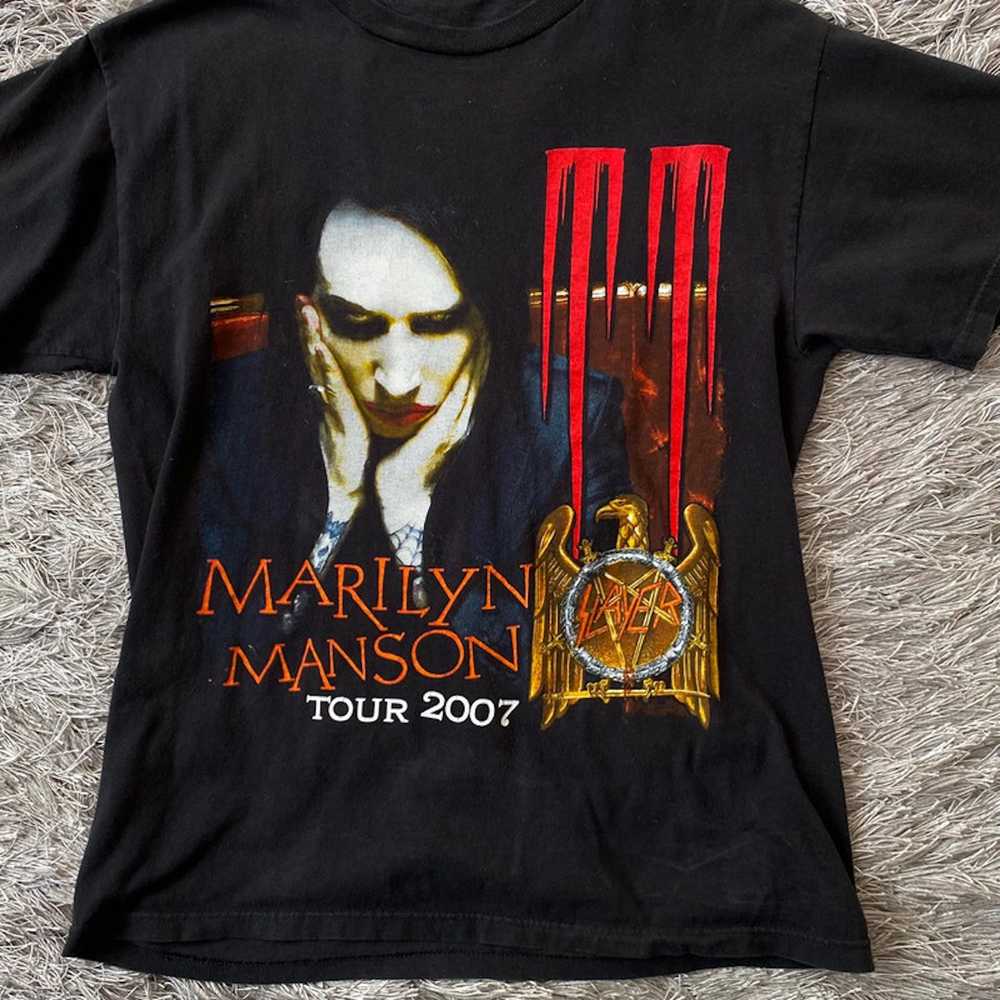 Marilyn Manson Marilyn Manson Vintage Tour 2007 T… - image 1