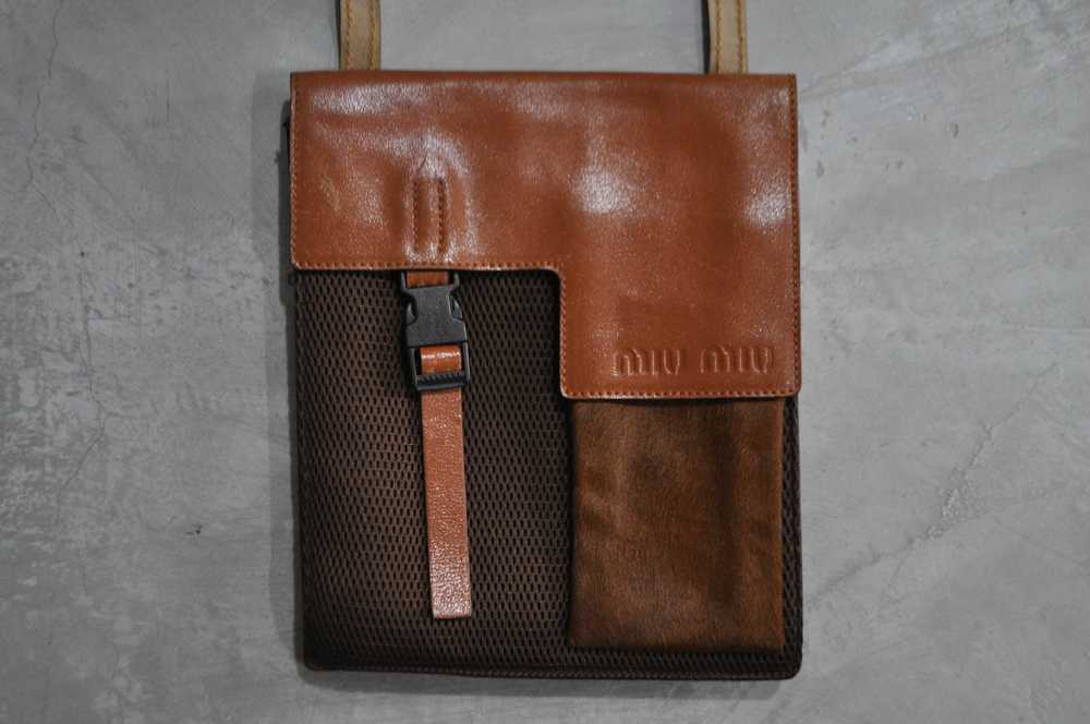 Miu Miu × Prada Miu Miu - F/W 99 - Mesh & Fur-Tri… - image 2