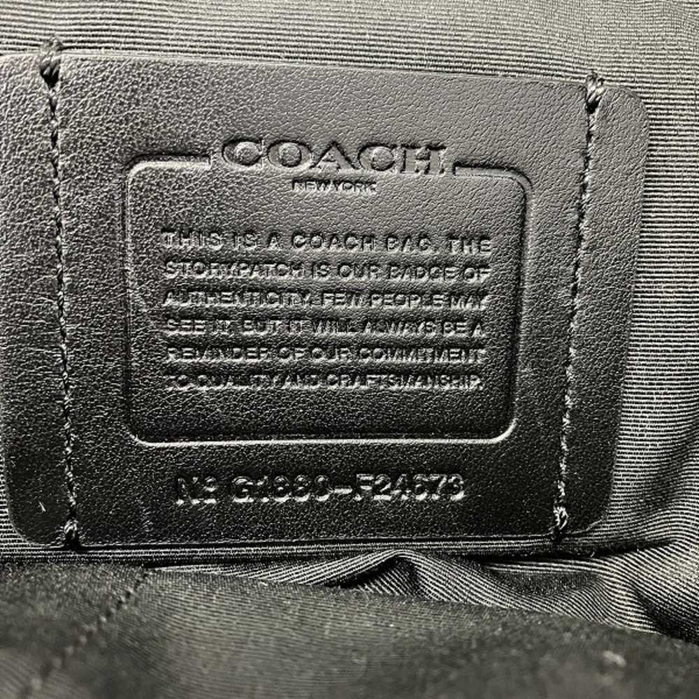 Coach COACH F24673 Perforated Leather Mixed Mater… - image 5