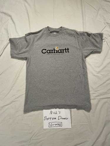 Carhartt Carhartt Logo Tee Grey - image 1
