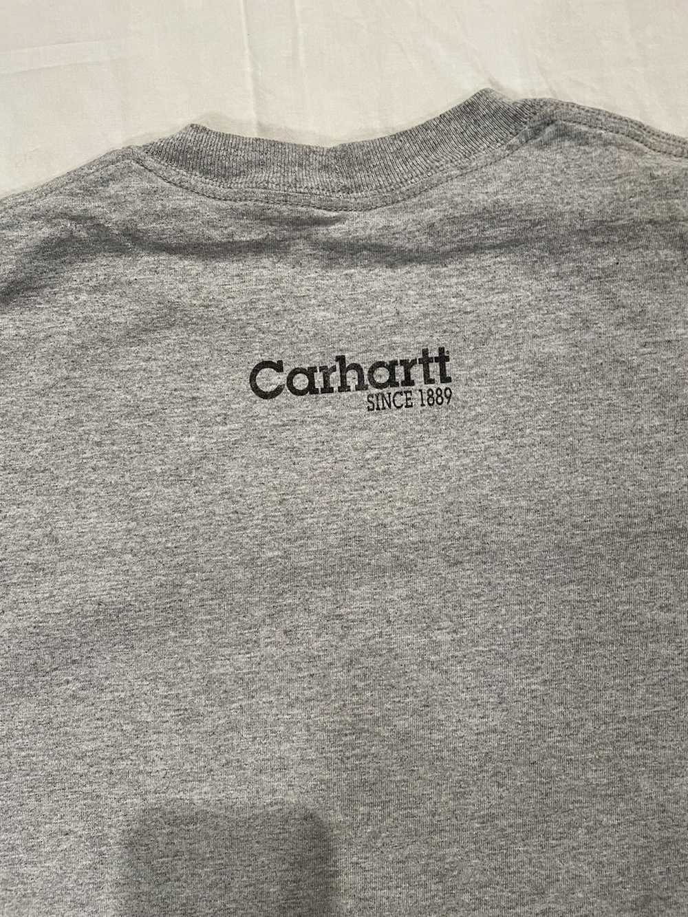 Carhartt Carhartt Logo Tee Grey - image 5