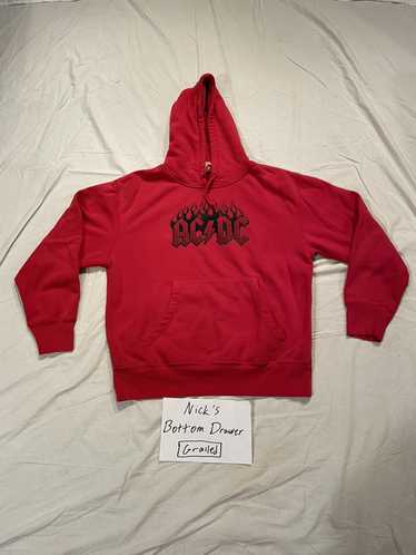 Ac/Dc × Band Tees 2005 AC/DC Flame Logo Hoodie