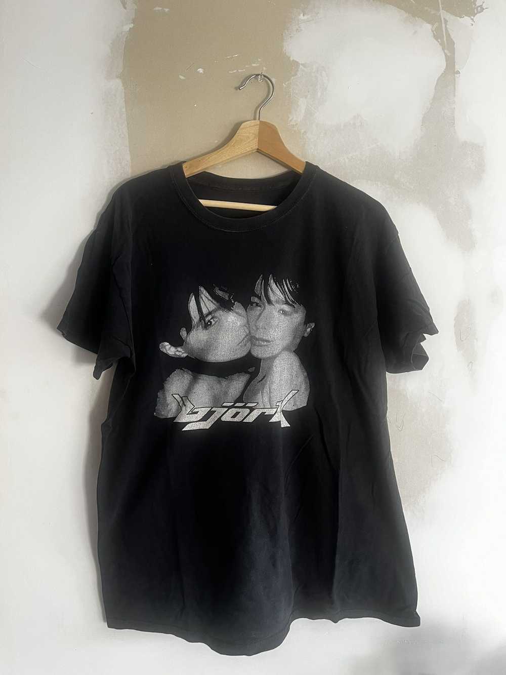Band Tees × Japanese Brand × Rock T Shirt BJÖRK “… - image 1