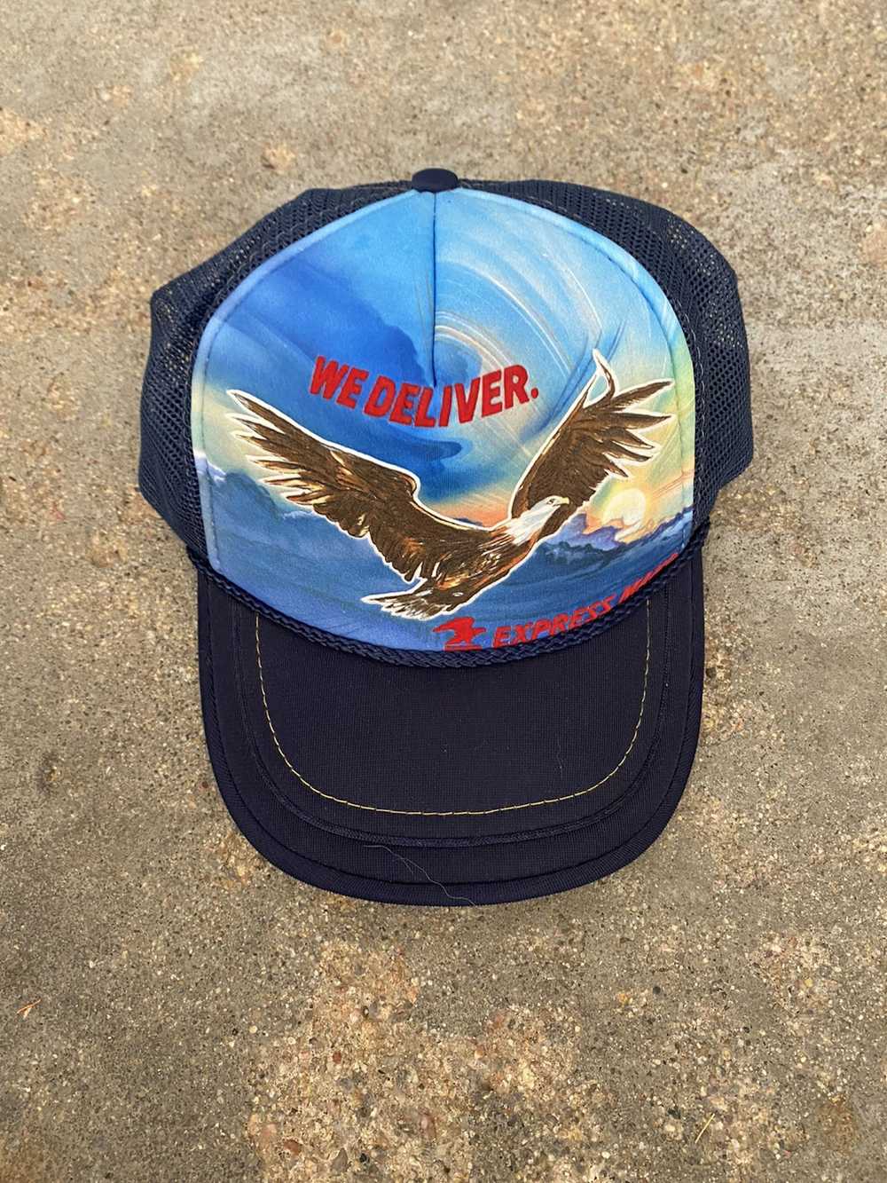 Vintage Vintage New USPS “WE DELIVER” Trucker Hat - image 2