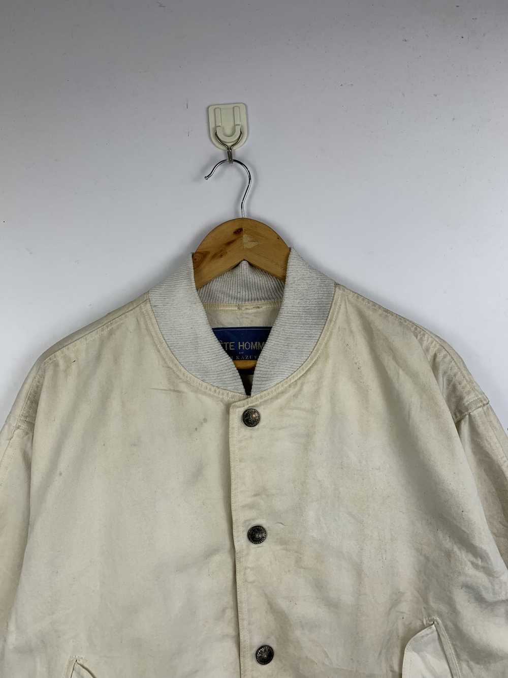 Tete Homme × Varsity Jacket × Vintage Vintage TET… - image 3