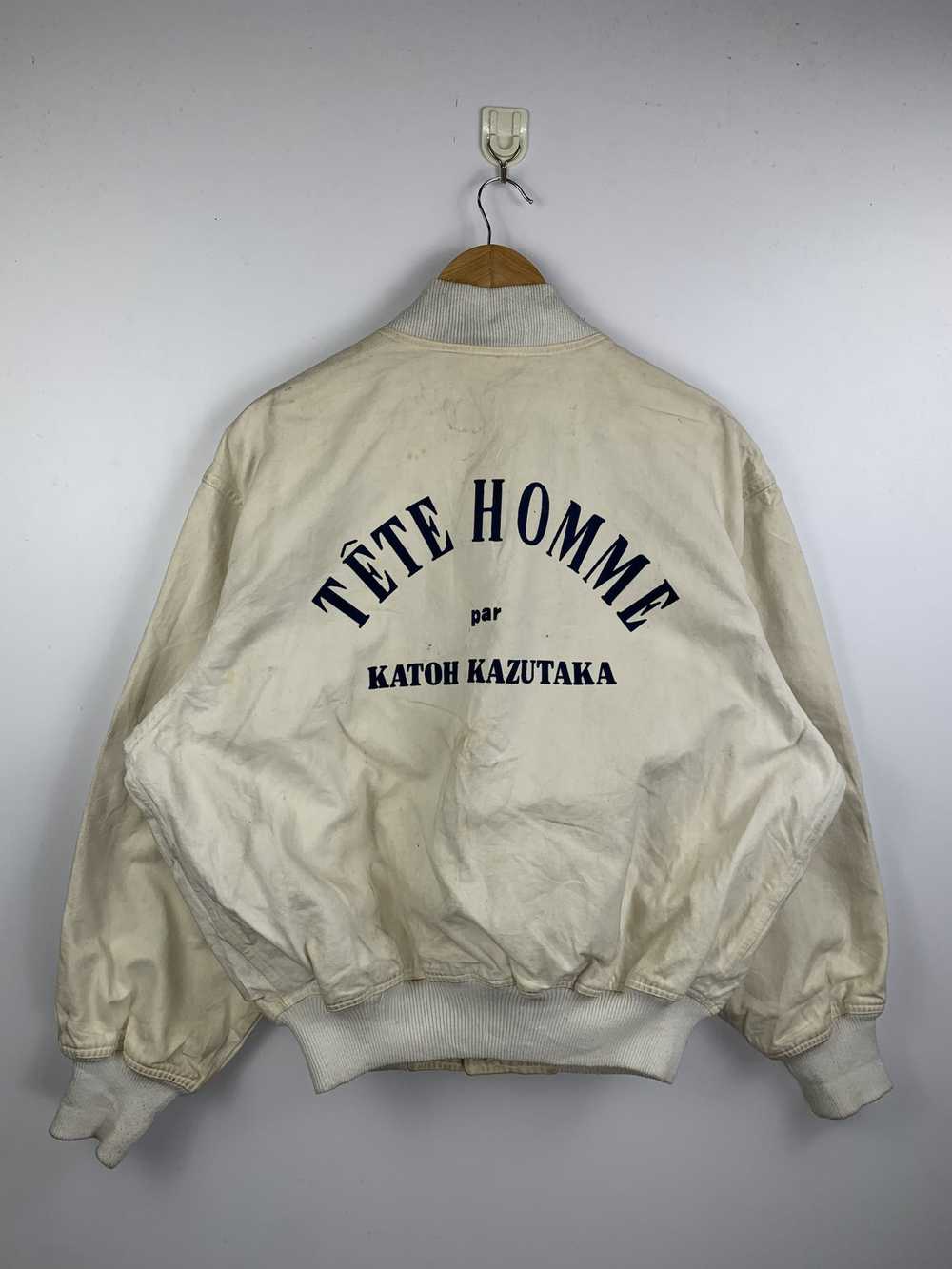 Tete Homme × Varsity Jacket × Vintage Vintage TET… - image 6