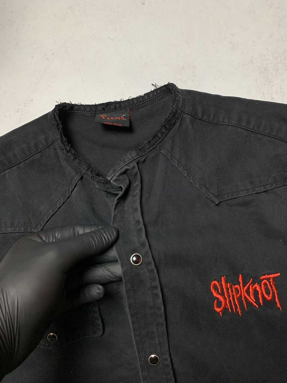 Rock T Shirt × Slipknot × Vintage Vintage Slipkno… - image 6