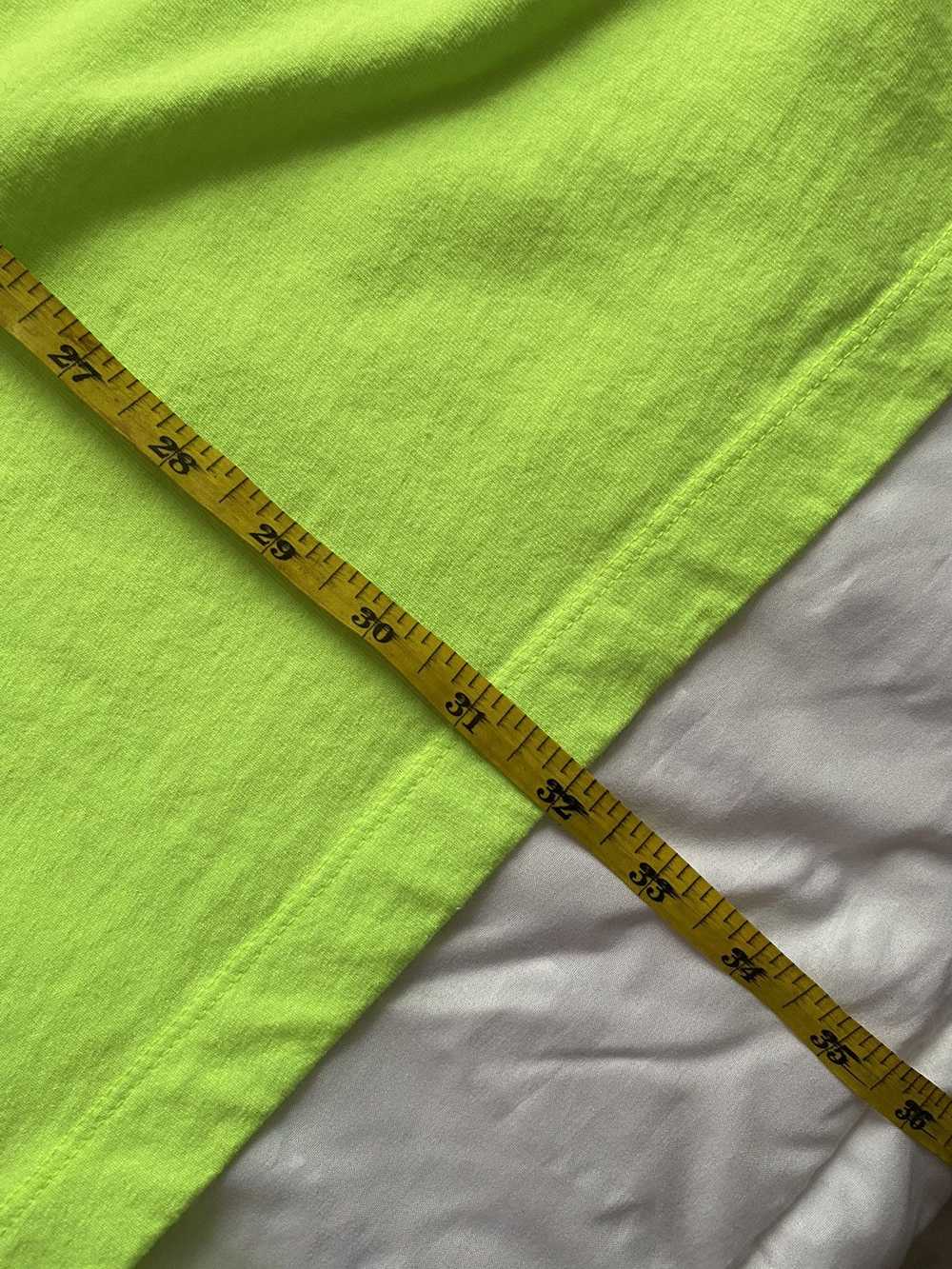 Off-White off-white green spray paint t-shirt - image 4