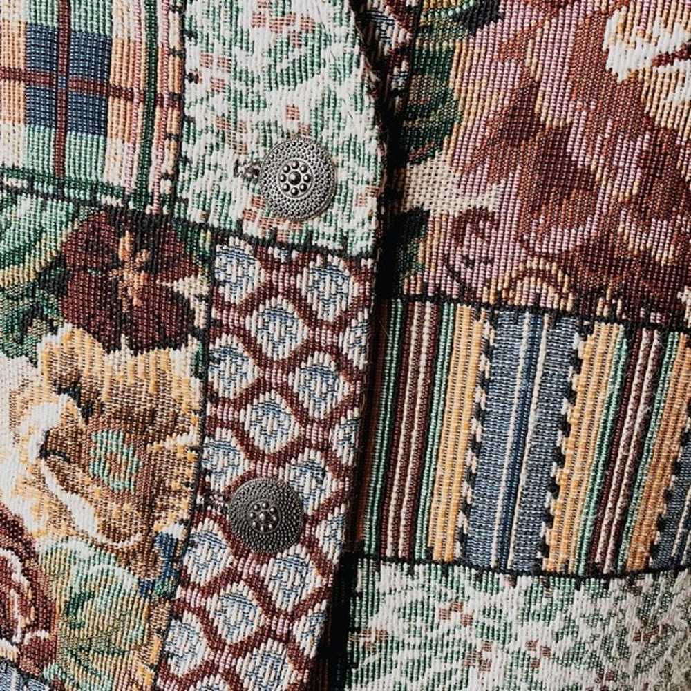 RAFAELLA vintage tapestry patchwork flor - image 3