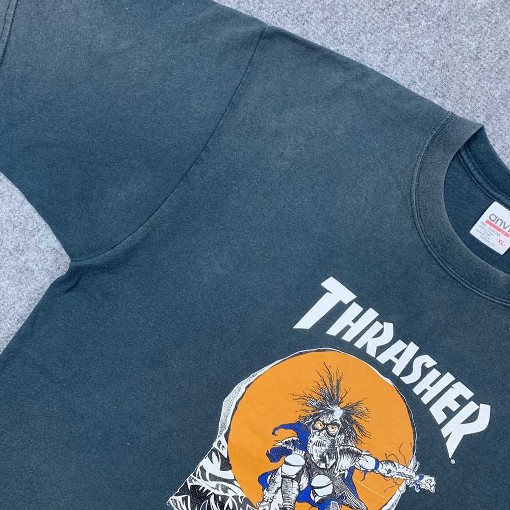 Thrasher × Very Rare × Vintage Vintage 90s Thrash… - image 5