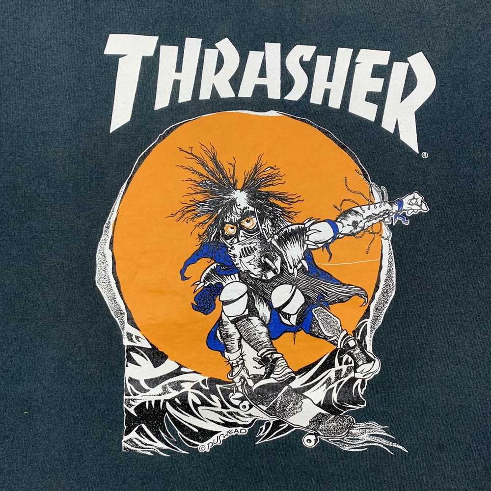 Thrasher × Very Rare × Vintage Vintage 90s Thrash… - image 7
