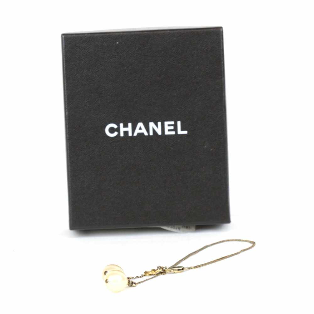 Chanel CHANEL Bracelet Pearl/Metal White x Bronze… - image 6