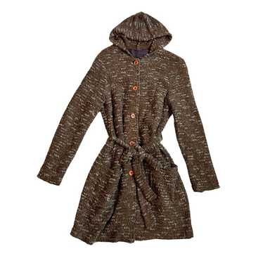 90s Knit Trench Coat - image 1