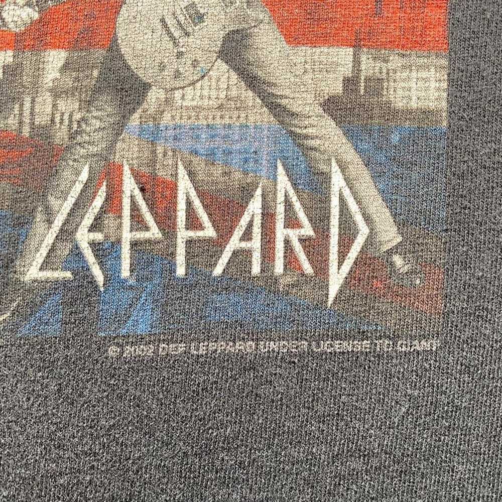 Def Leppard × Rock Band × Vintage DEF LEPPARD 200… - image 4