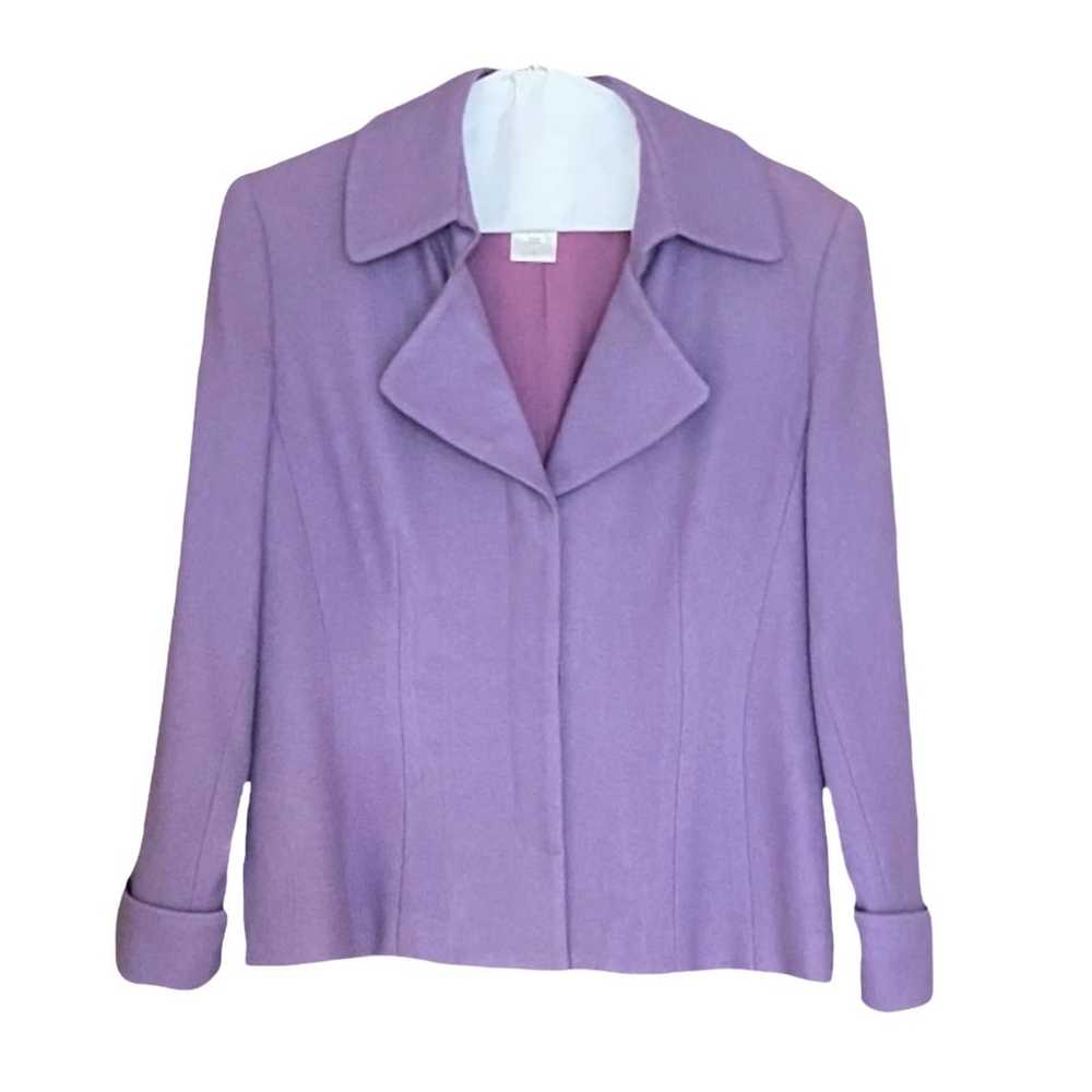 Coldwater Creek Vintage Purple Women’s Wool Lined… - image 1