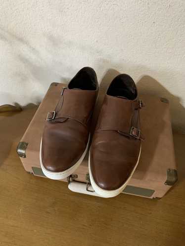 To Boot Dbl Monk Strap Leather shoes