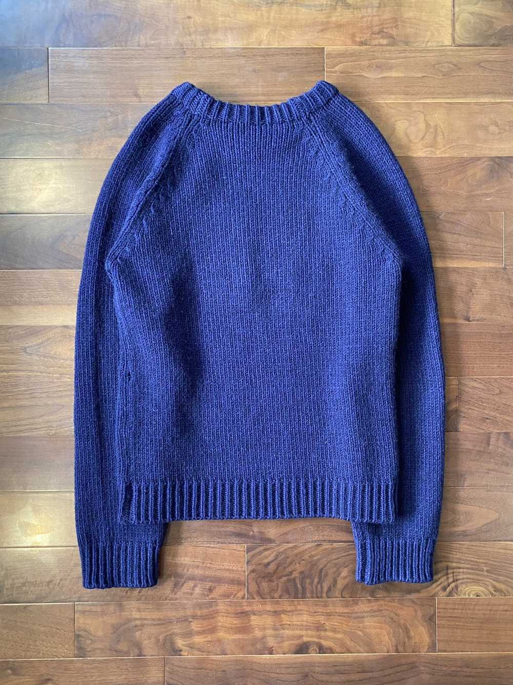 Raf Simons AW20 KNIT PATCH SWEATER - image 2