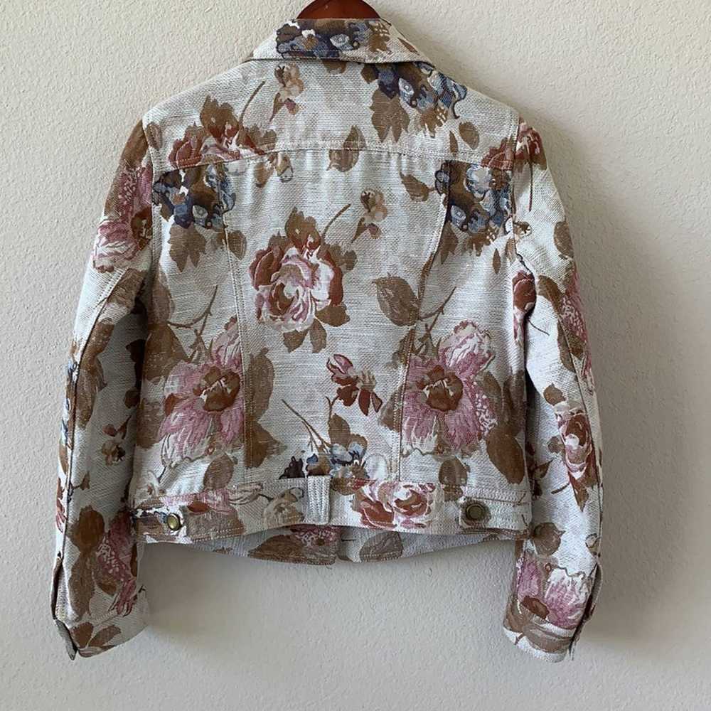 Vintage floral CaribbeanJoe boho jacketM - image 5