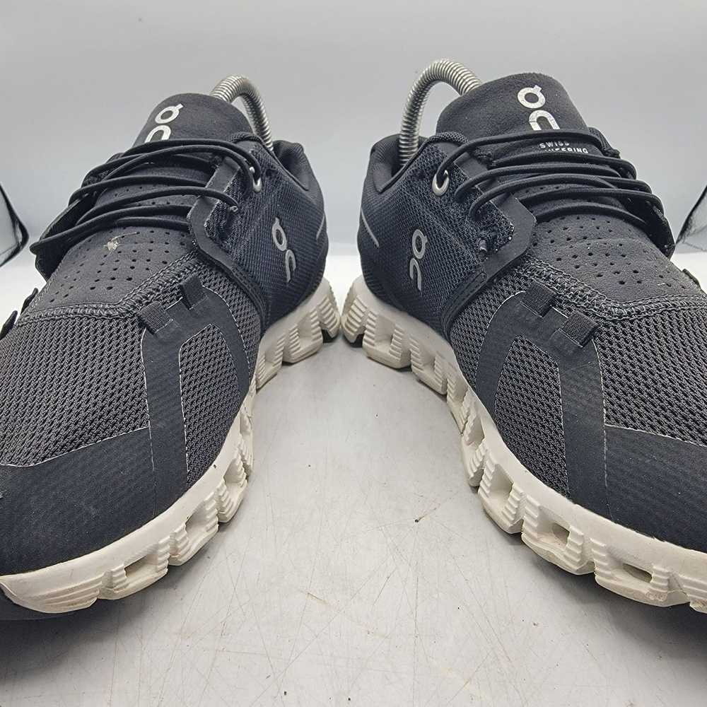 ON On Cloud Womens 7.5 Black Running Shoes Athlet… - image 3