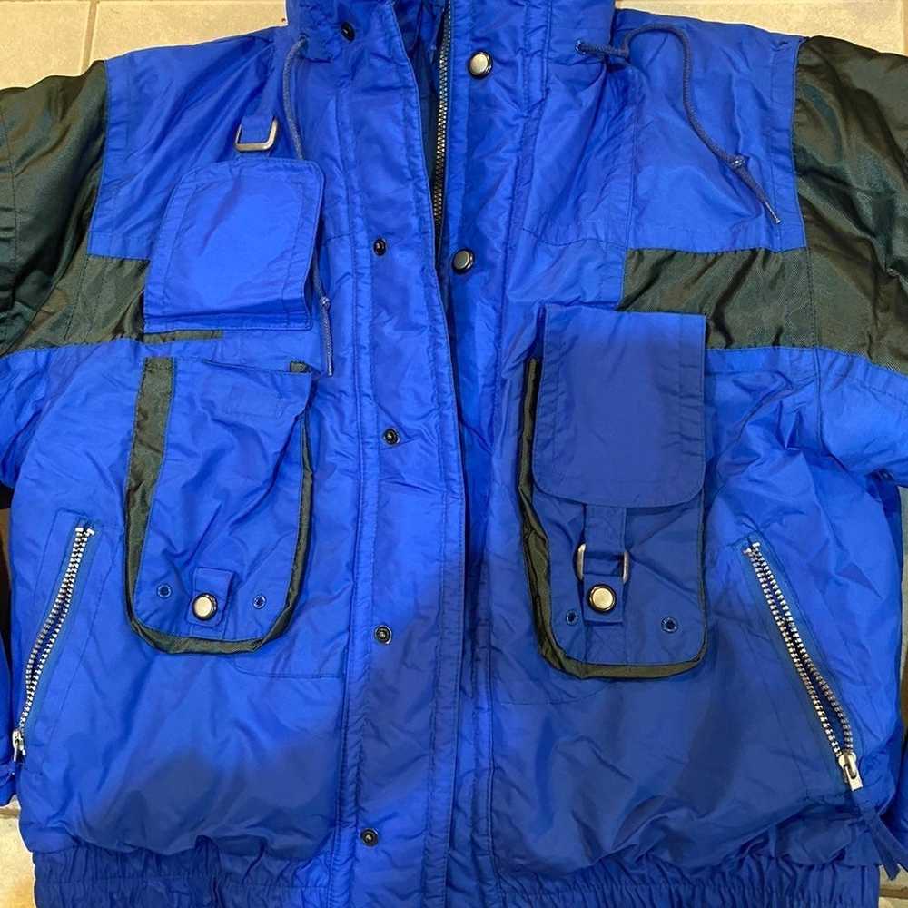 1990s Vintage winter coat ski Jacket windbreaker … - image 2