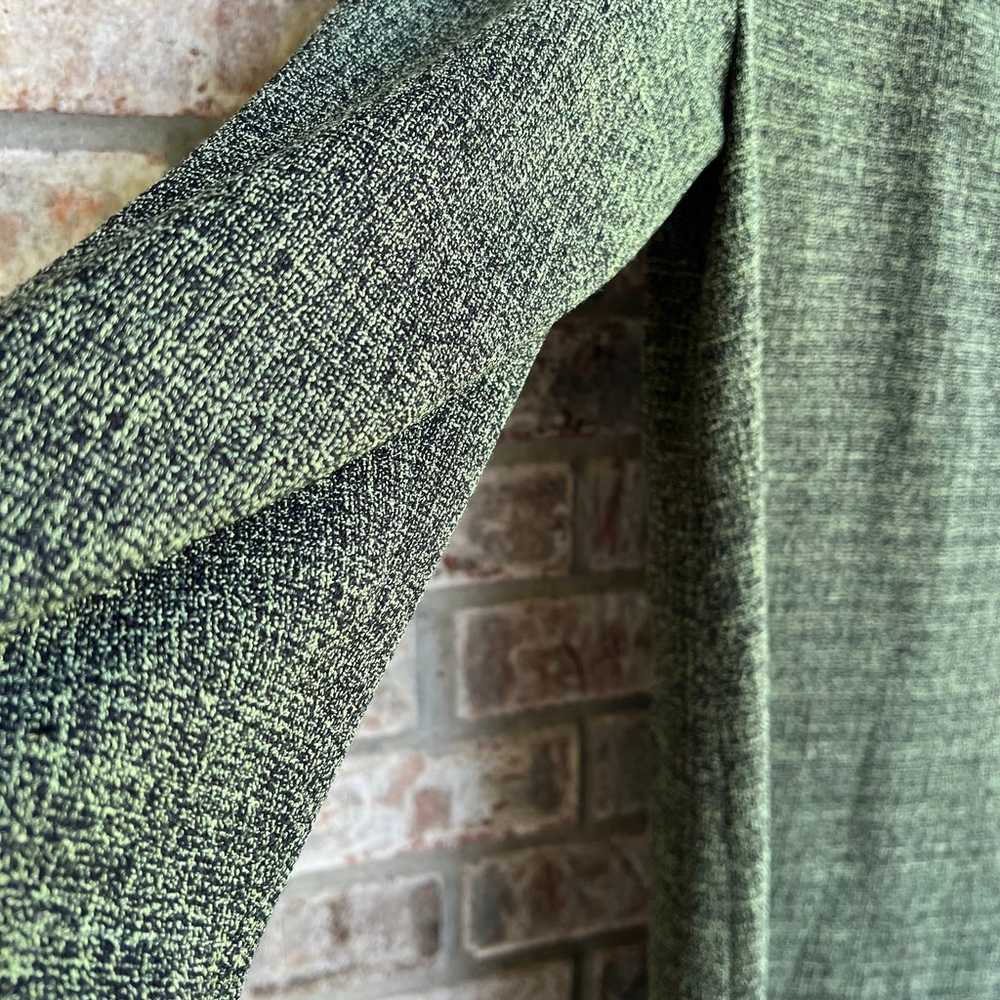 Vintage 60’s green tweed style house coat - image 10