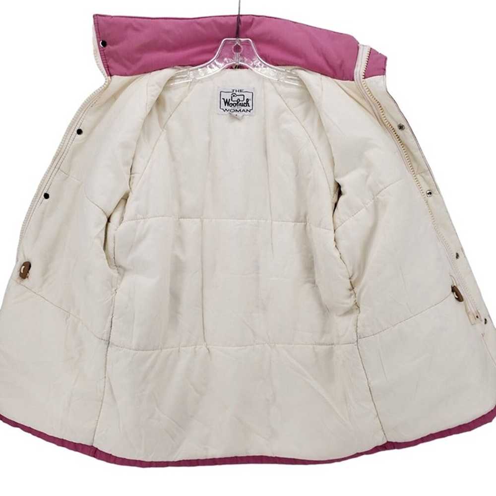 WOOLRICH Vintage Pink Wildberry Winter Jacket Par… - image 5