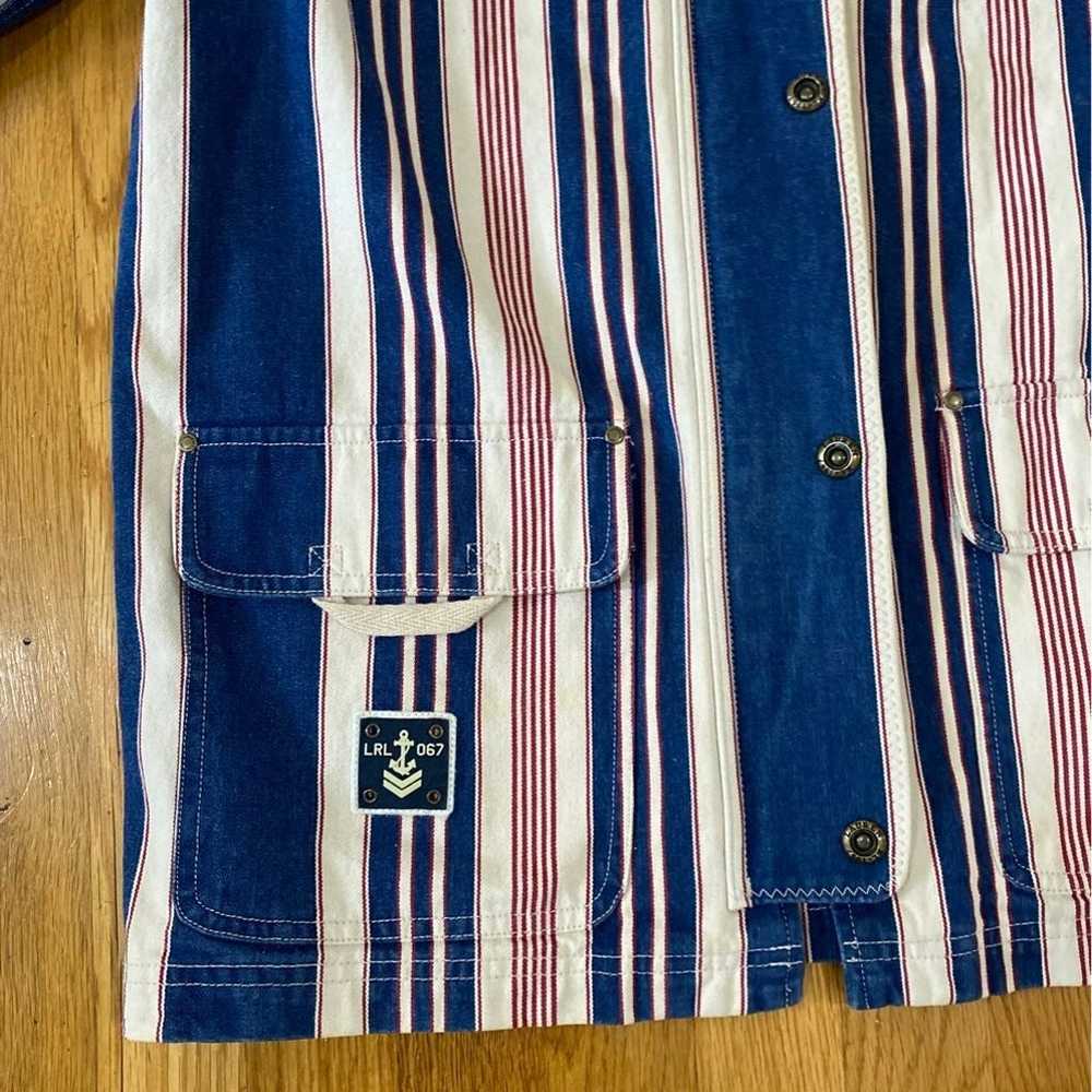 Ralph Lauren Nautical Striped Denim Jacket - image 3