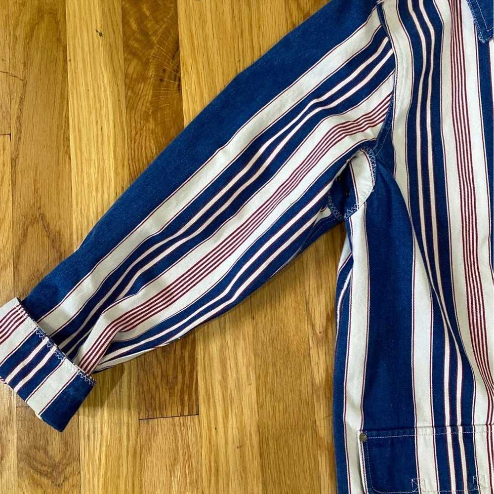 Ralph Lauren Nautical Striped Denim Jacket - image 4