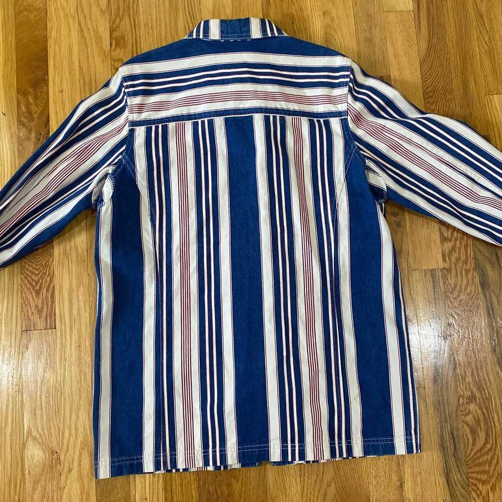 Ralph Lauren Nautical Striped Denim Jacket - image 7