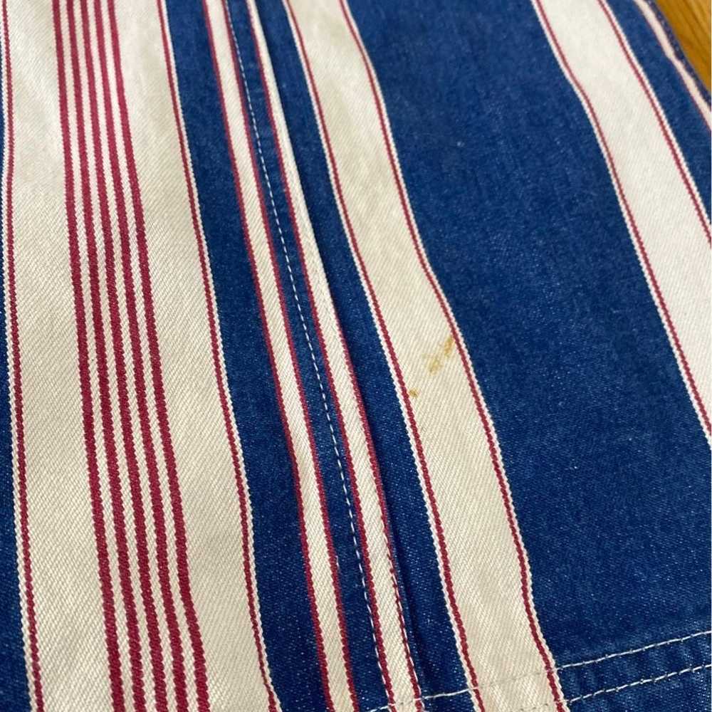 Ralph Lauren Nautical Striped Denim Jacket - image 8