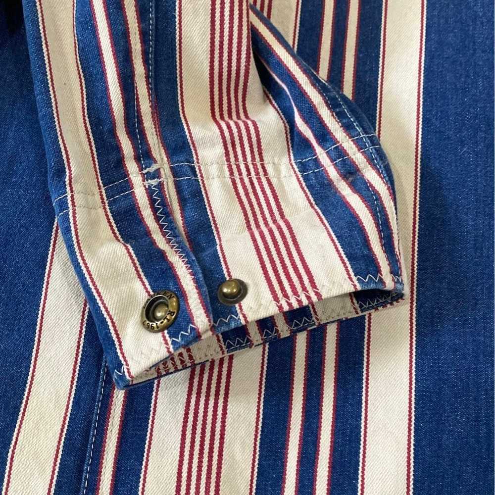 Ralph Lauren Nautical Striped Denim Jacket - image 9