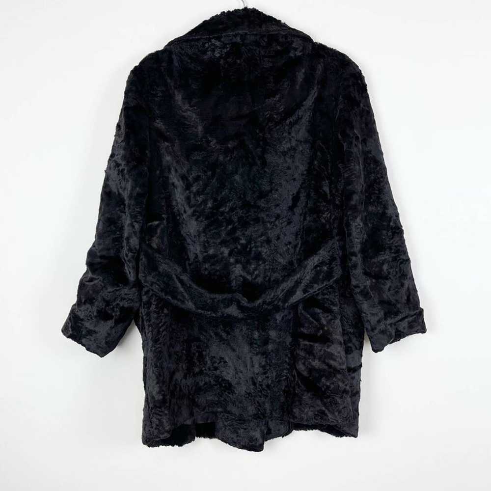 Julie De Roma Vintage Faux Fur Coat Double Breast… - image 2