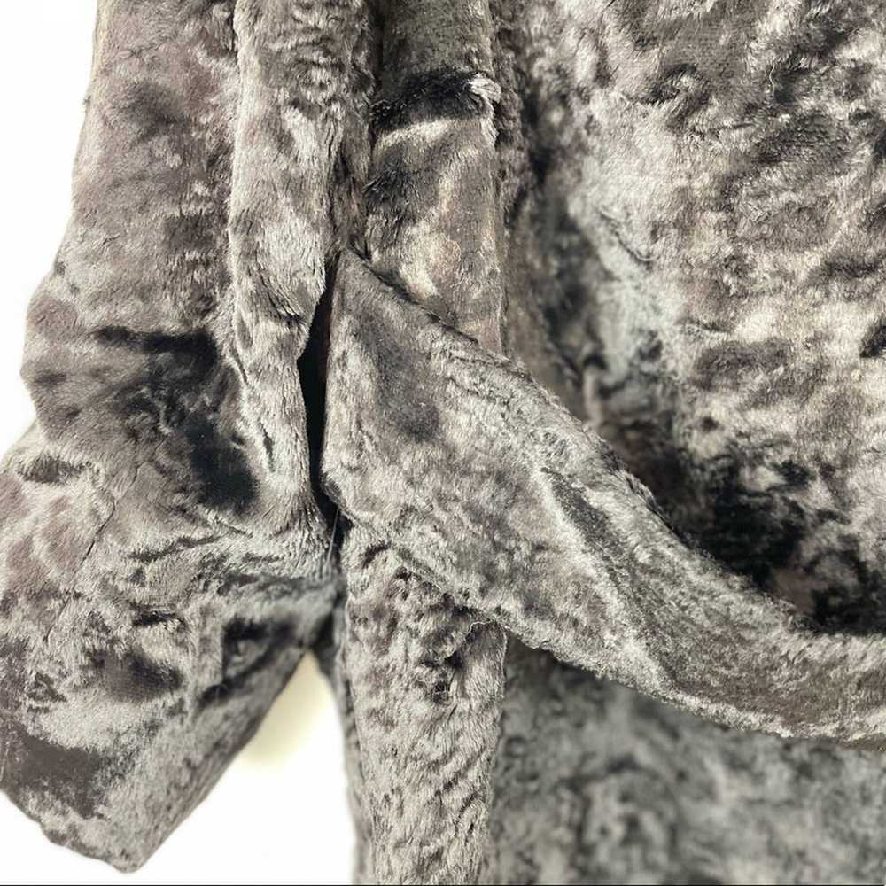Julie De Roma Vintage Faux Fur Coat Double Breast… - image 6