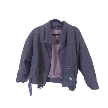 vintage Fans of S. F wool jacket size 11 gray 80's