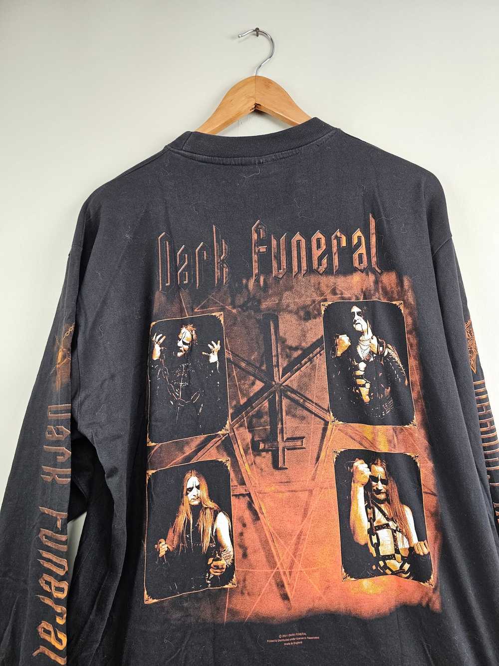 Band Tees × Rock Tees × Vintage 2001 Dark Funeral… - image 6