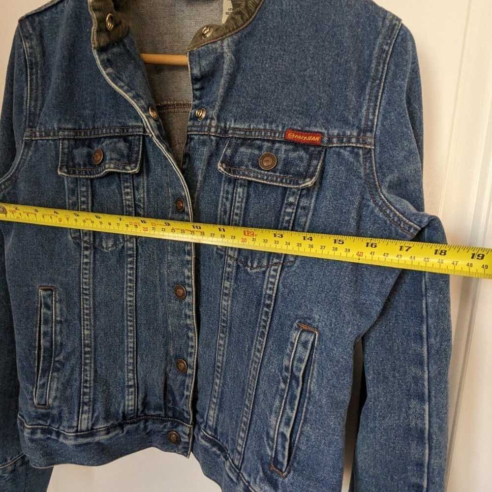 Rare Vintage Roxy Denim Jacket Size M - image 7