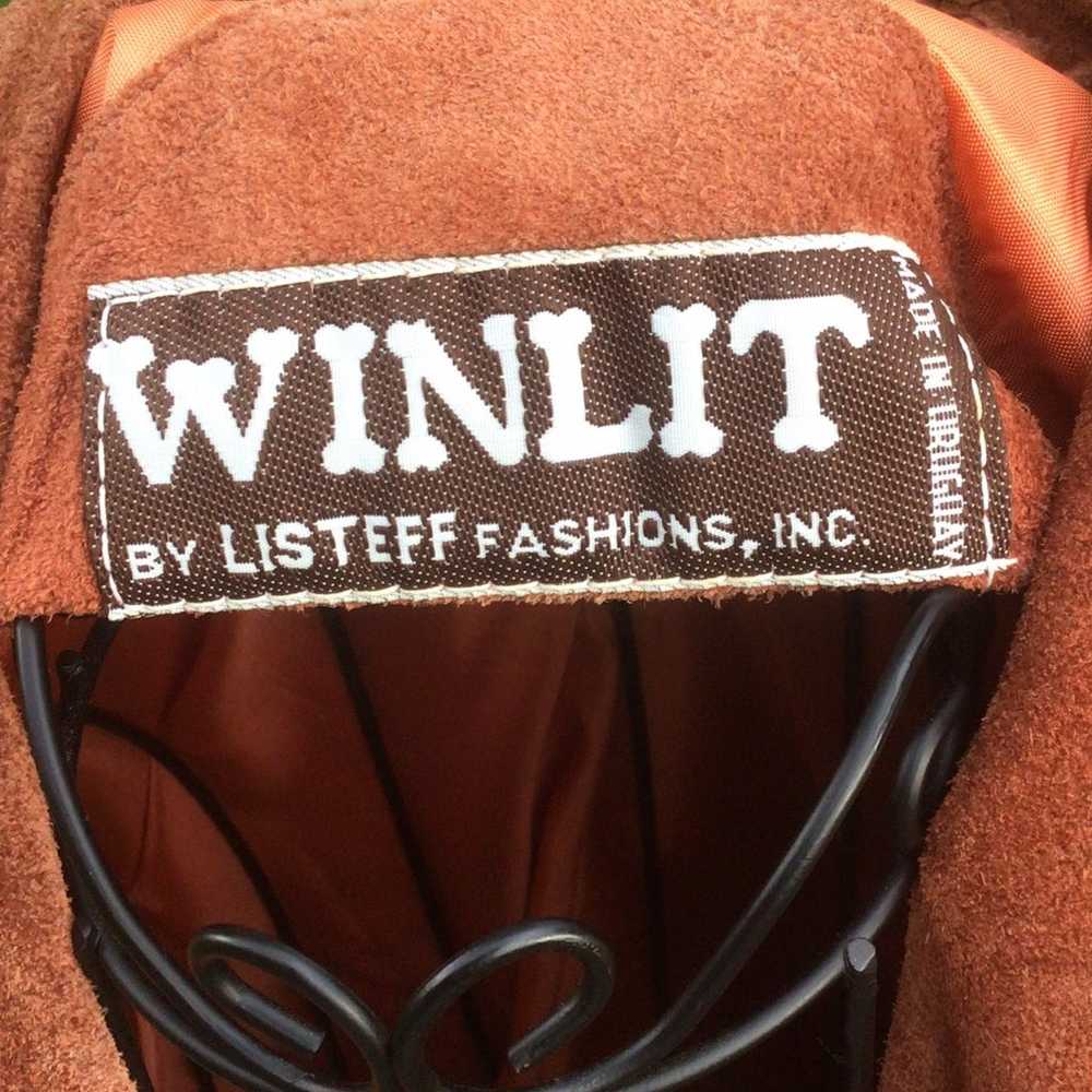 1960's Women's Winlit Leather jacket - image 6