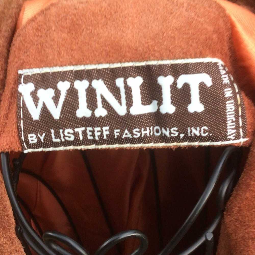 1960's Women's Winlit Leather jacket - image 7