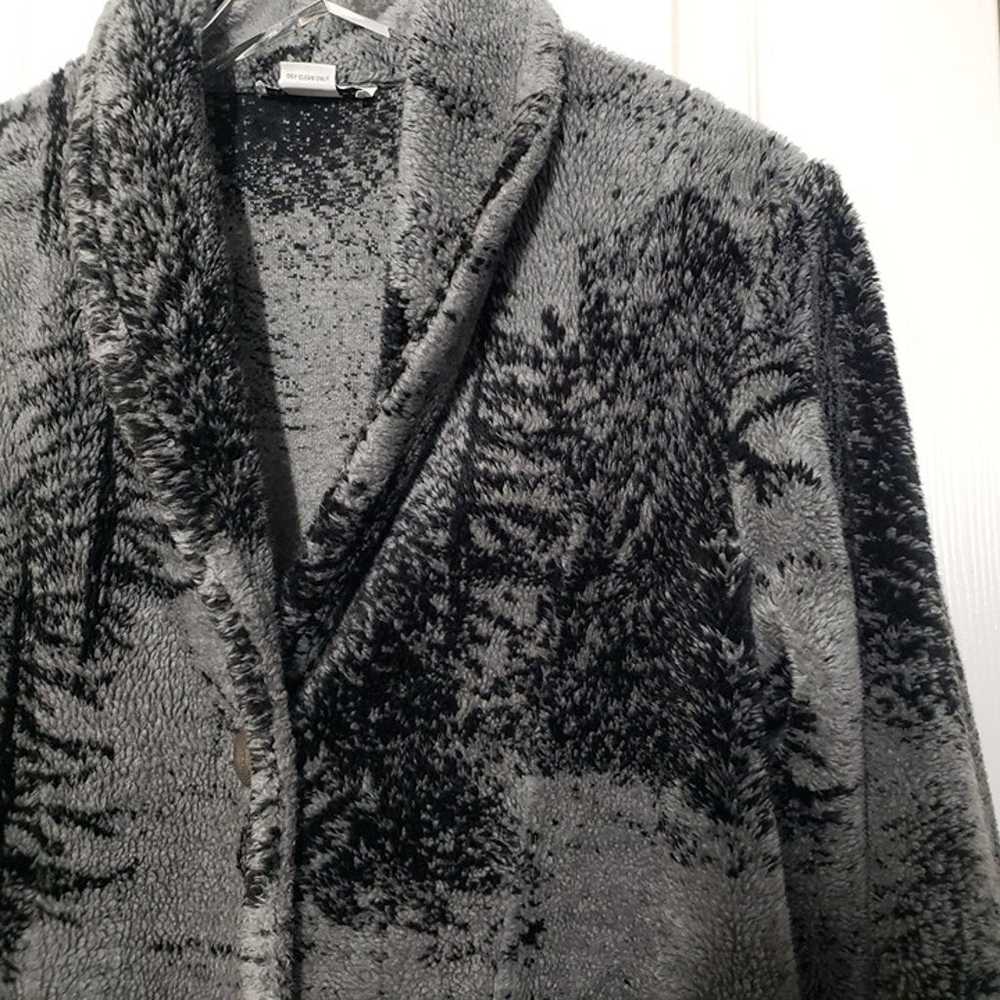 Vintage Croft Barrow Sherpa Fleece Jacket Woodlan… - image 3