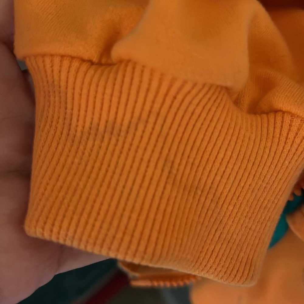 Reebok Sport Vintage Orange Zipper Sweatshirt Jac… - image 11