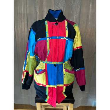The Limited Vintage Colorblock Jacket Size Medium