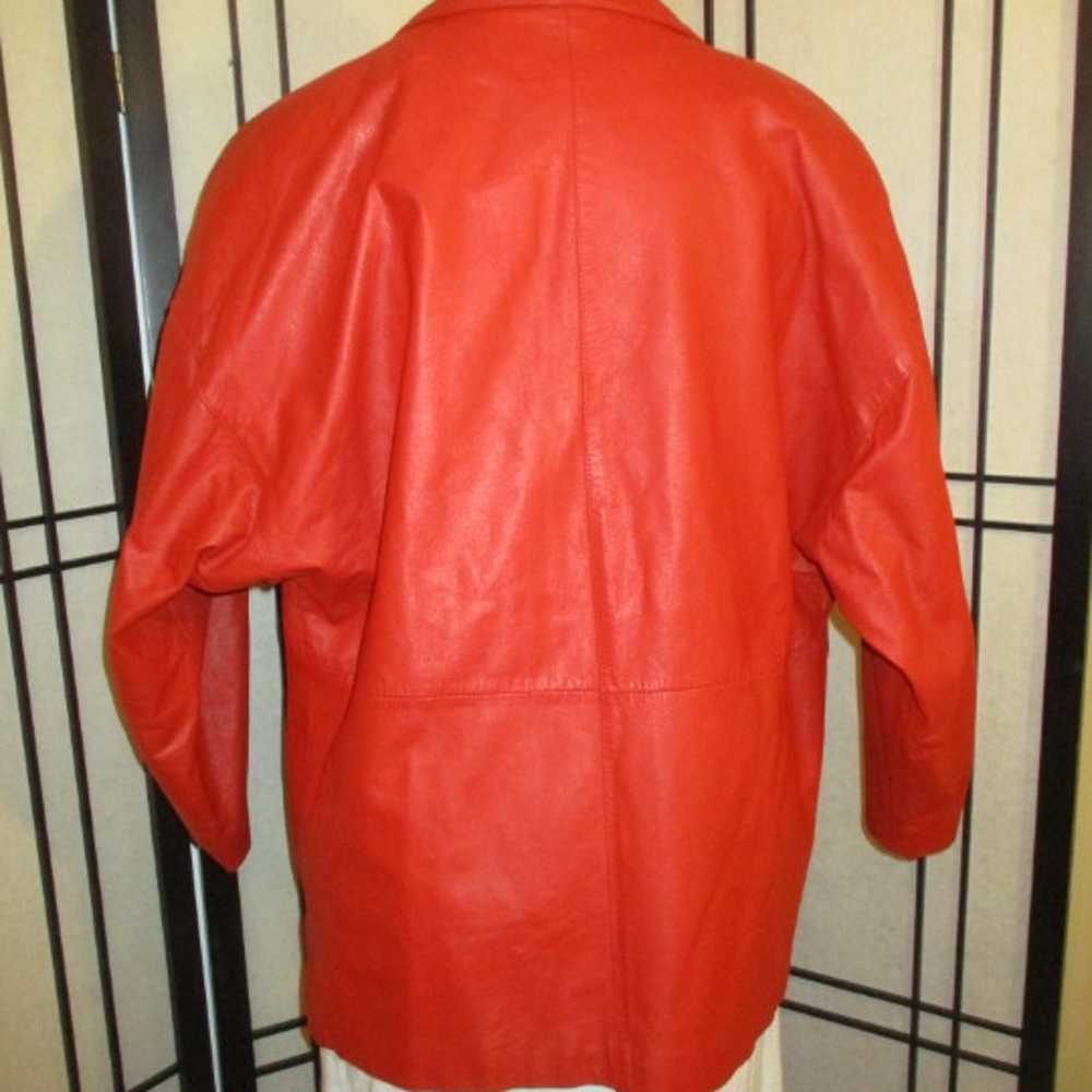 Toffs vintage/retro leather jacket - image 4