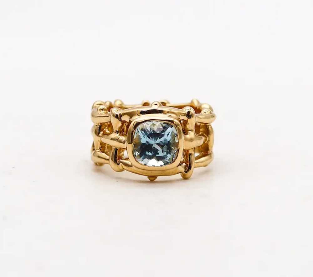 Angela Cummings Studios Cocktail Ring In 18Kt Gol… - image 3